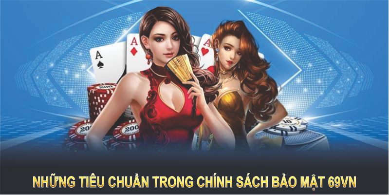 Những tiêu chuẩn trong chính sách bảo mật 69VN đảm bảo tốt nhất cho hội viên